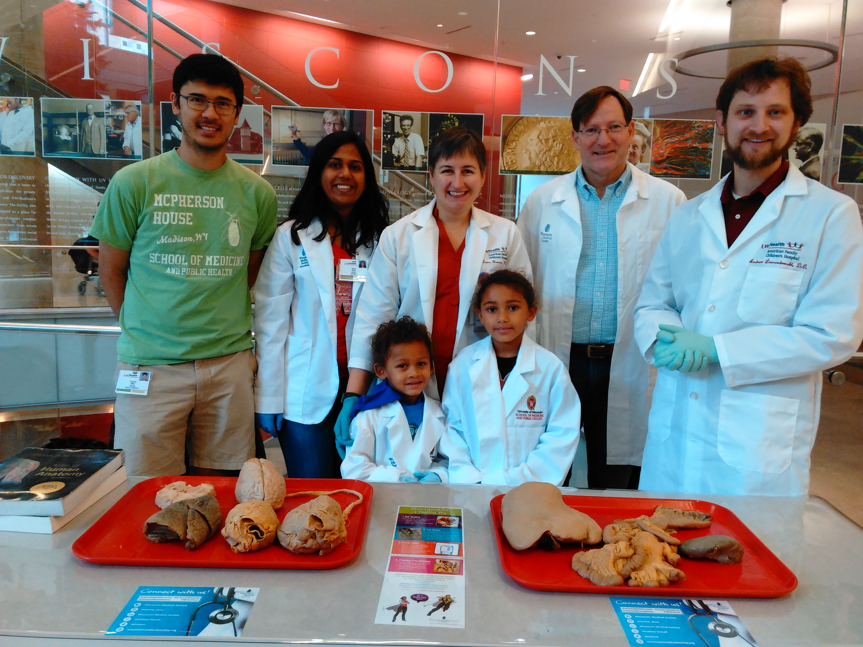group at science fest